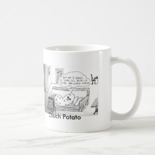 Couch-Kartoffel-Tasse Kaffeetasse