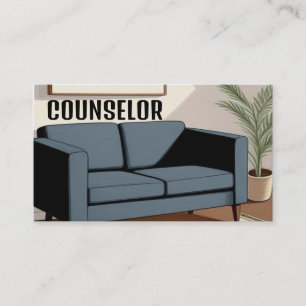 Couch Moderner Ratgeber Visitenkarte