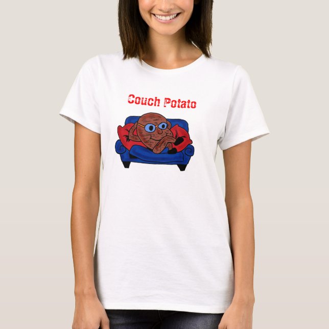 Couch Potato Damen Shirt (Vorderseite)