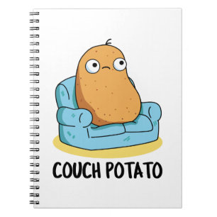 Couch Potato Funny Potato Pub Notizblock