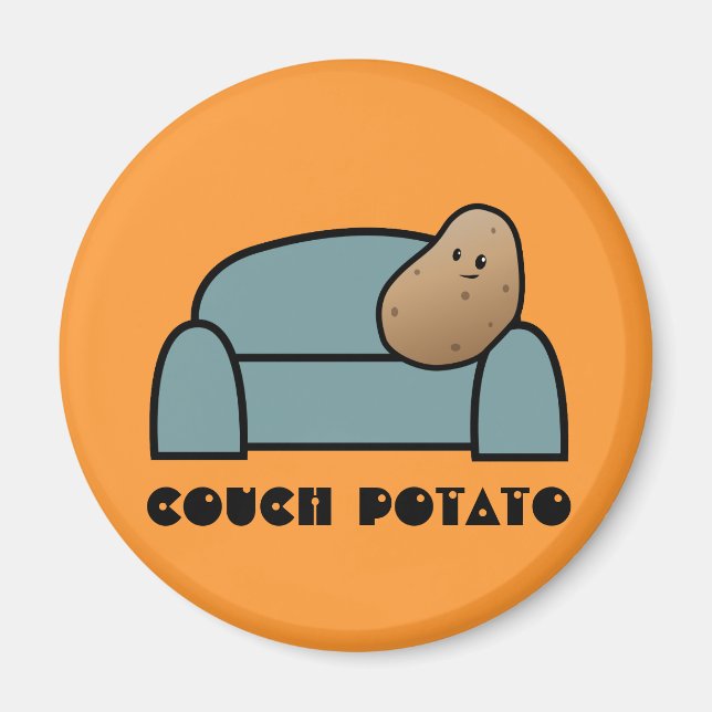 Couch Potato Magnet (Vorne)