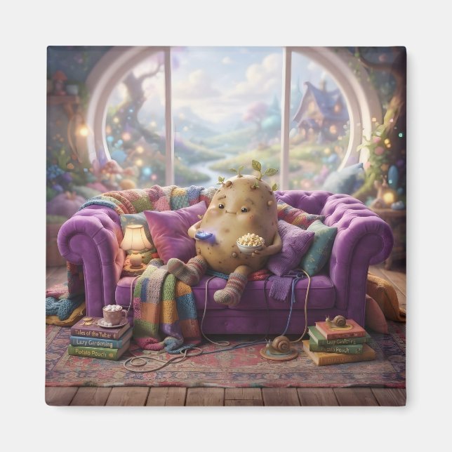 Couch Potato Magnet (Vorne)