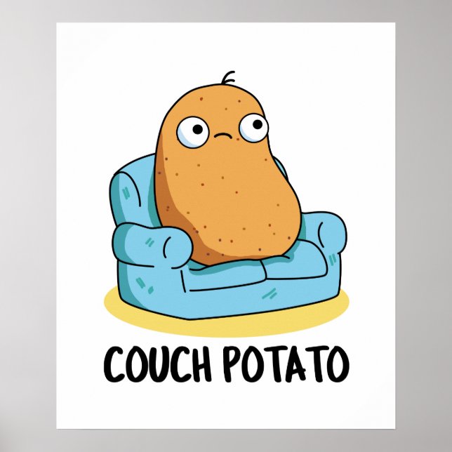 Couch Potato Niedlich Potato Puppe Poster (Vorne)