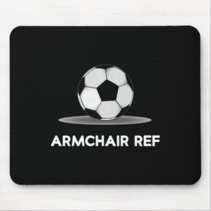 Couch-Potato-Schiedsrichter - Fußball Sport Papa M Mousepad