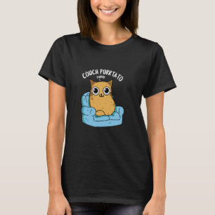 Couch Purr tato Funny Potato Pun T-Shirt