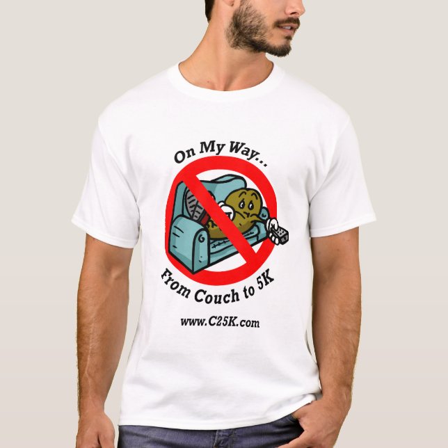 Couch zum Mikrounterhemd der faser-5k T-Shirt (Vorderseite)