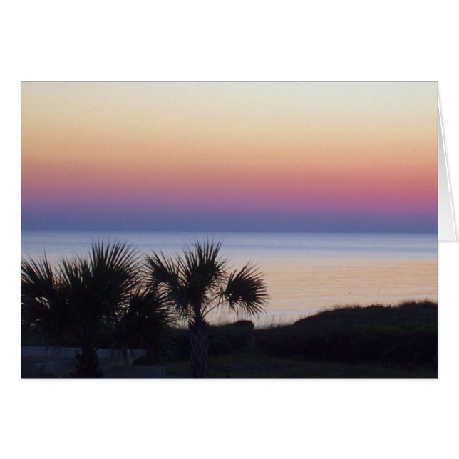 coucher de soleil (Devant horizontal)