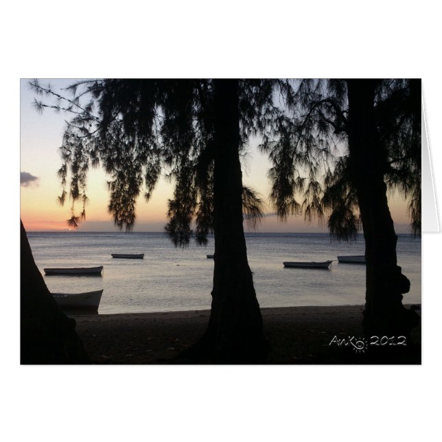 Coucher de soleil à Albion (Devant horizontal)