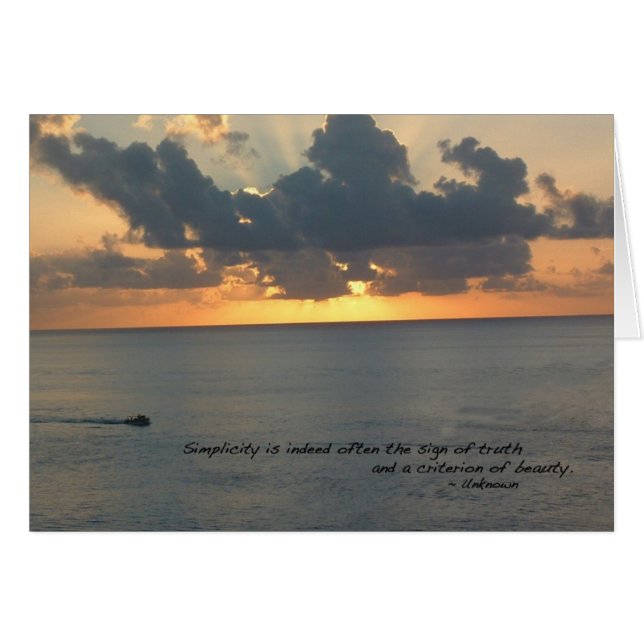 Coucher de soleil à Cozumel (Devant horizontal)