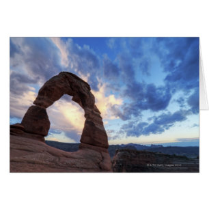 Coucher de soleil à Delicate Arch
