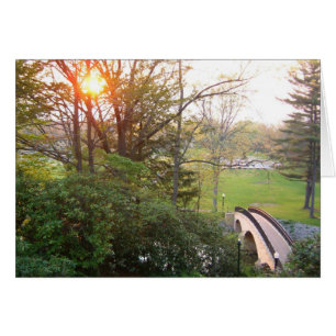 Coucher de soleil au Rainbow Bridge à Grove City C