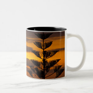 Coucher de soleil canarien, Tenerife, Mug à deux t