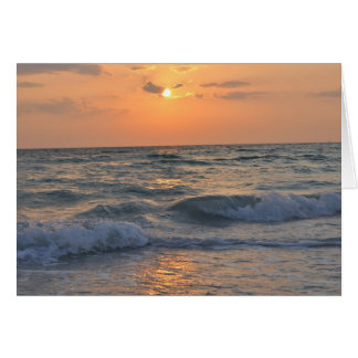 Coucher de soleil de clé Siesta