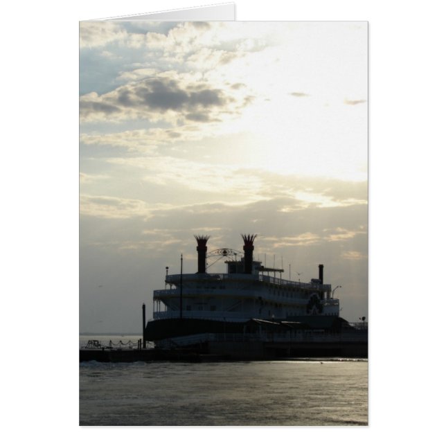 Coucher de soleil du fleuve Mississippi (Devant)