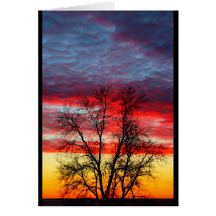 Coucher de soleil du lac Winnebago ressemblant au 