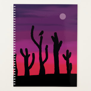 Coucher de soleil du Lg Planner Saguaro
