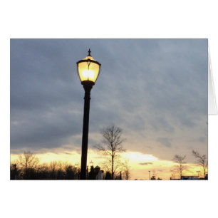 Coucher de soleil et lumière, carte