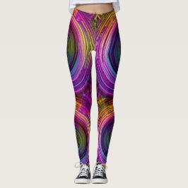 Coucher de soleil Ripple Leggings