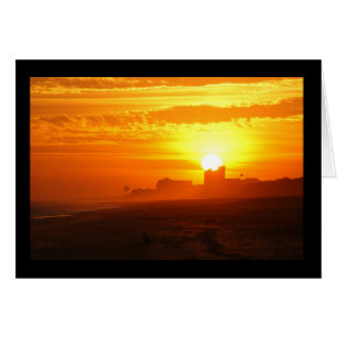 Coucher de soleil sur Emerald Isle