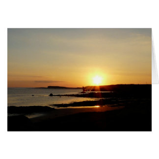 Coucher de soleil sur Galway Bay