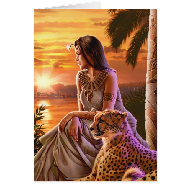 "Coucher de soleil sur le Nil" (Devant)