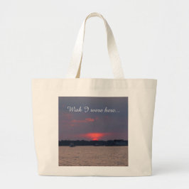 Coucher de soleil sur le Sac fourre-tout aquatique