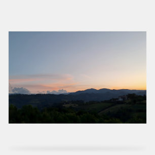 Coucher de soleil sur les Carpates – Photographie