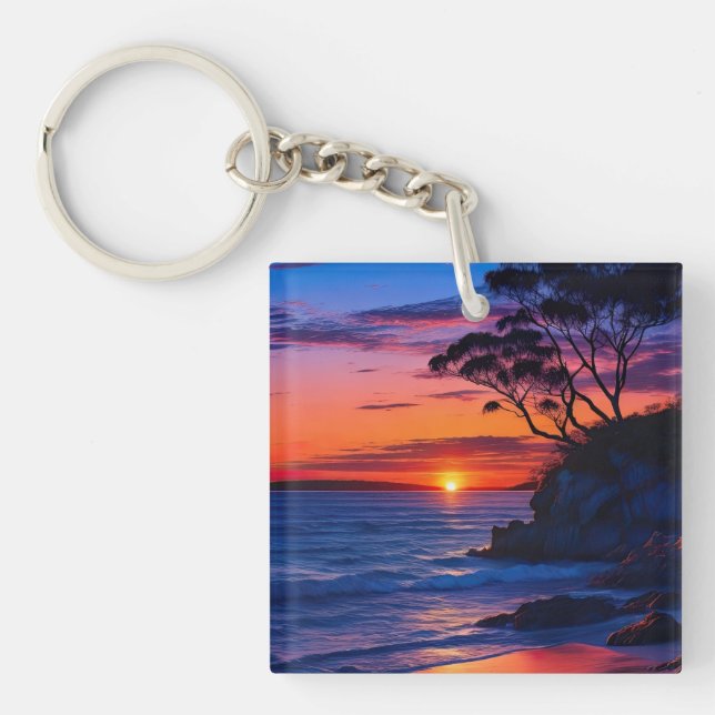 Coucher de soleil tropical (Devant)