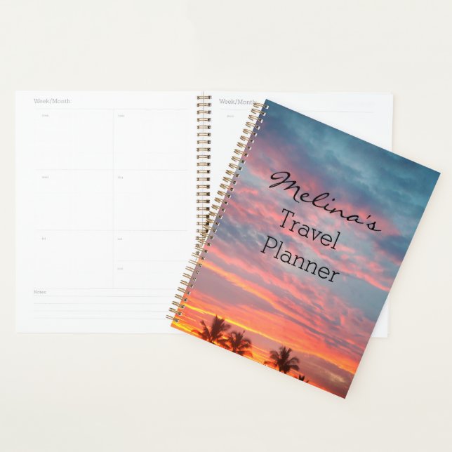 Coucher de soleil tropical Dreamical personnalisé (Devant avec enveloppe)