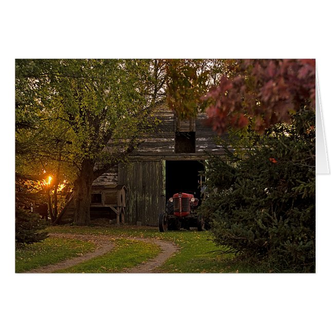 coucher du soleil (Devant horizontal)