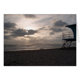 Coucher du soleil argenté de brin