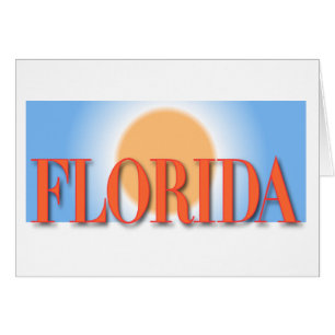 Coucher du soleil bleu et orange de la Floride