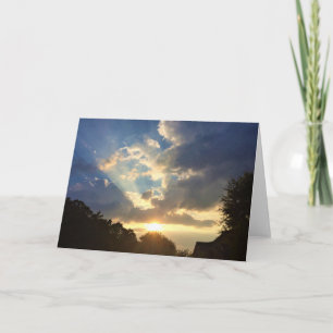 Coucher du soleil, carte