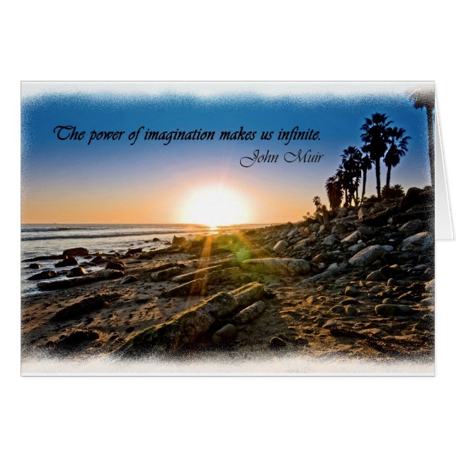 Coucher du soleil de Muir (Devant horizontal)