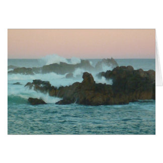 Coucher du soleil rose