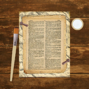 Couches du papier à scandale Vintage 12