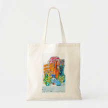 Couches du sac fourre-tout en verre