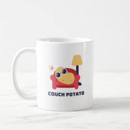 Couchkartoffel lustig personalisiert kaffeetasse