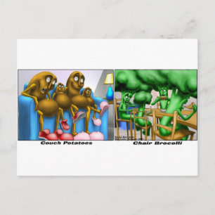 Couchkartoffeln Funny Gifts T-Shirts & Sammlerstüc Postkarte
