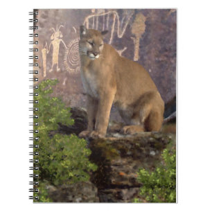 Cougar and the Pictographs Notizblock