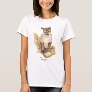 Cougar Animal Totem T-Shirt