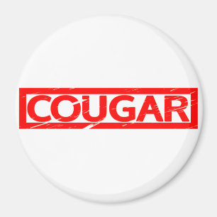 Cougar-Briefmarke Magnet