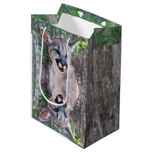 Cougar Cub Sac cadeau petit ou moyen