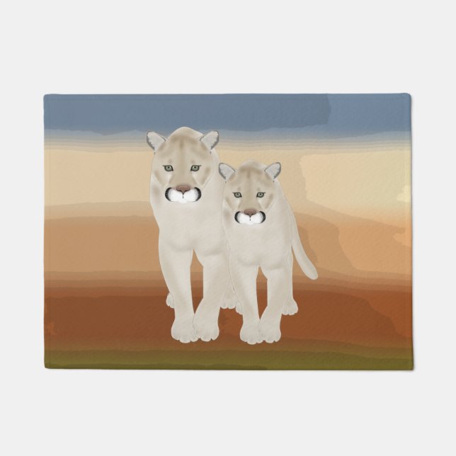 Cougar Doormat Fußmatte (Vorderseite)