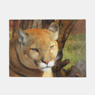Cougar / Florida Panther / Puma Doormat Fußmatte