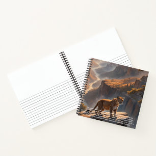 Cougar Hardcover-Notebook Notizbuch
