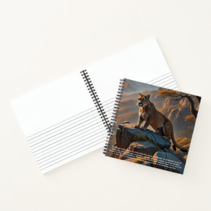 Cougar Hardcover Notizbuch