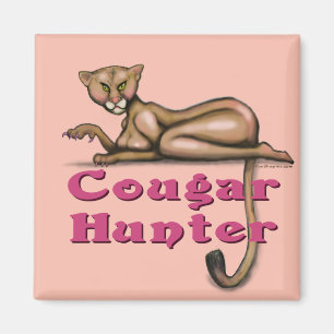 Cougar Hunter Magnet