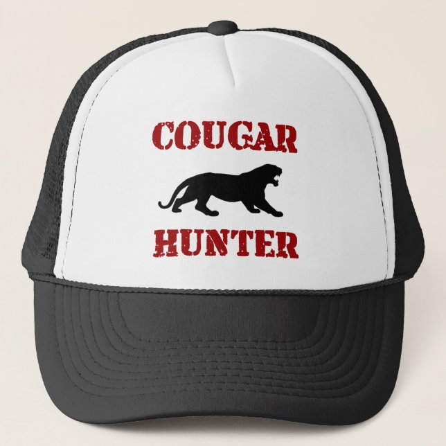 Cougar Hunter Truckerkappe (Vorderseite)