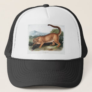 Cougar Hunting Camping Deko Geschenke Truckerkappe